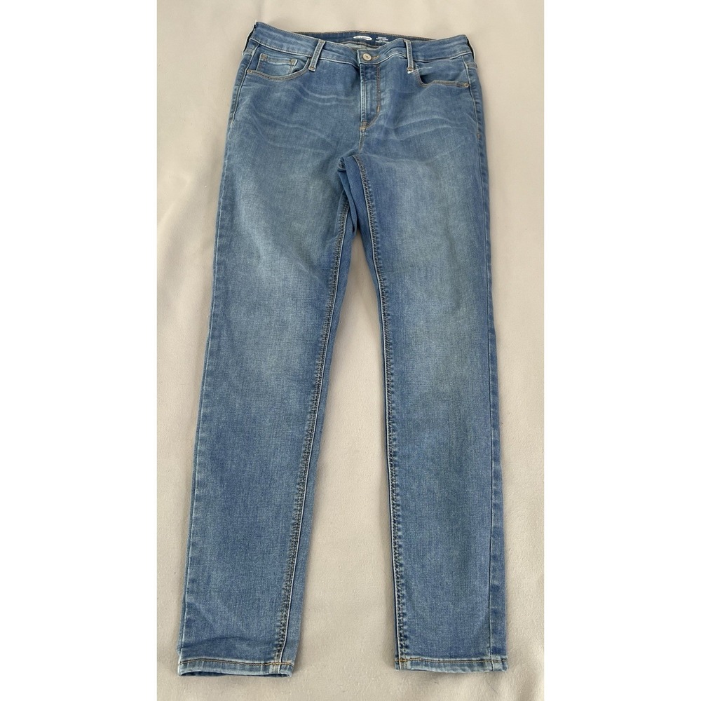 Old Navy Rockstar‎ Super Skinny High Rise Size 10 Med Wash Jeans